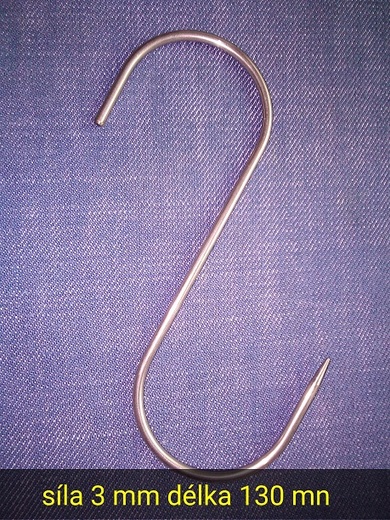 Háček 3mm/130mm